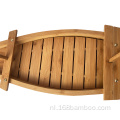 Groothandel Bamboo Sushi Serving Tray Boat Container